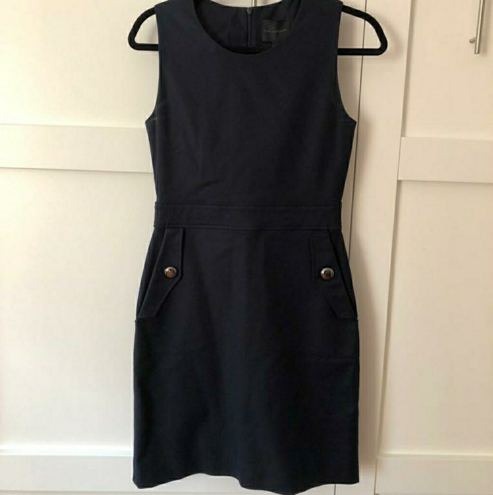 Hotel Particulier Navy Dress